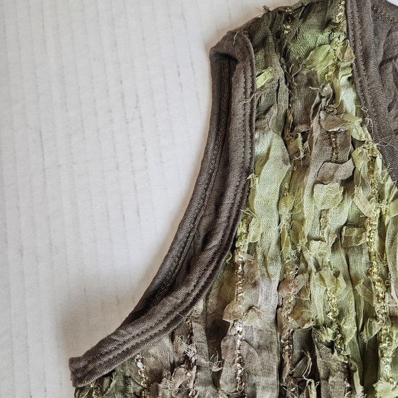 Lisa and Me Women Ribbon Top Size Large - Picture 4 of 9